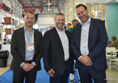 Dave Pinxteren and Kurt Verhelst from Prayon and Harun Malkoclar from Vista 